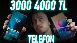 3000  4000 TL arası en iyi Telefonlar 2022 [upl. by Nodaj661]