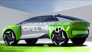 Manta comeback by middecade  Stellantis EV Day 2021 [upl. by Daus]