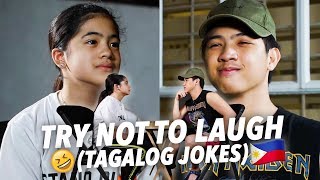 TAGALOG JOKES Try Not To Laugh  Ranz and Niana [upl. by Jaeger]