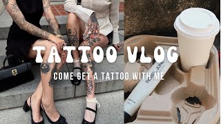 TATTOO VLOG  Come get tattoo with me cabin update amp more [upl. by Eunice293]