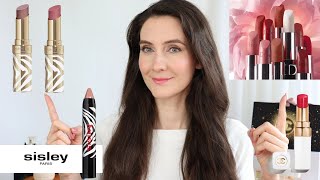 NEW SISLEY Phyto Rouge Shine REVIEW amp COMPARISONS  Dior Floral Lip care Chanel Rouge Coco Baume [upl. by Lunnete]