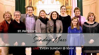 Sunday Mass Live  St Patricks 10am EST Jan 21st 2024 [upl. by Noskcaj]