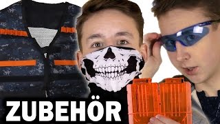 Nerf Zubehör für 18 Euro getestet  Magicbiber [upl. by Noram]