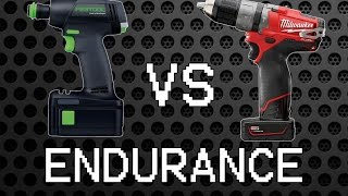 Festool T12 ECTEC vs Milwaukee M12 FUEL 12108V Endurence Part 4 [upl. by Eelano]