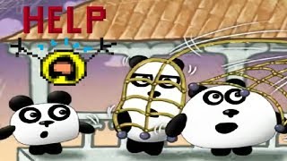 New 3 Panda Story  Kids Play and Puzzles Rescue Game With Baby Pandas Adventure Kids Games [upl. by Chancey]