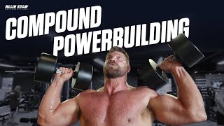 Compound Powerbuilding Upper Body Dumbbell Only Workout [upl. by Kimitri]