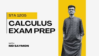 STA 1205  Calculus Exam Prep  Day 1 [upl. by Pardner]