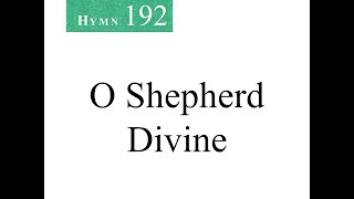 192 O Shepherd Divine instrumental [upl. by Esinel]