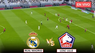 🔴Live  Real Madrid vs Lille I UEFA Champions League Full Match Live Stream Today eFootball Pes 21 [upl. by Tully22]