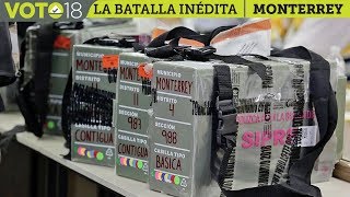 Inicia el conteo de votos de las Elecciones Extraordinarias de Monterrey  Voto 18 [upl. by Odlanra]