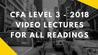 CFA Feb 2024 Level III  Institutional Investors  Larry Yuen  MSc MFE CFA CAIA FCA [upl. by Ateekal]