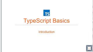 TypeScript Basics  02 Introduction [upl. by Ario444]