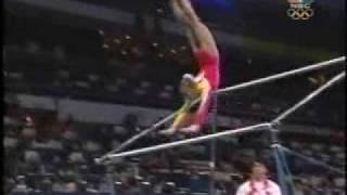 Ling Jie  2000 Olympics Team Finals  Uneven Bars [upl. by Dowd]