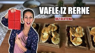 RECEPT ZA POSNE VAFLE  Bez šećera i glutena [upl. by Tadashi]