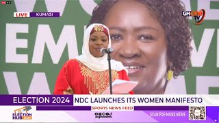 NDC Launches Its Women Manifesto [upl. by Stovall]