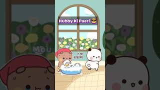 Peachu The Motki Lazy Wify 🤣Gomu Bechara Patidev 🥲 Statusyoutubeshortsbubududubearpanda  Mou Das [upl. by Nala41]