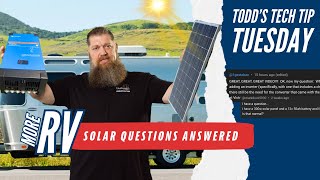 More RV Solar Questions Answered [upl. by Nimsay]