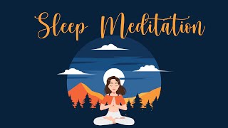 Sleep Meditation A Time For Rest and Healing [upl. by Sacram]