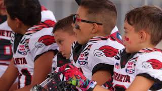 Redhawks Murrieta PopWarner 8u [upl. by Weixel]