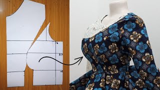 How to make a Princess Dart Bustier  Armhole Bustier [upl. by Pfeffer]