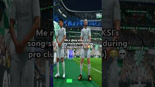 KSI’s Song Saved Our Club from Relegation 😭💀 soccer fc25 [upl. by Keil]