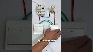 Do you know how a staircase light switch works electrian electricaltech [upl. by Groveman742]