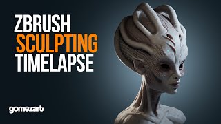 Zbrush Sculpting timelapse [upl. by Faden]