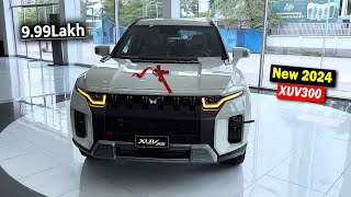 2024 Mahindra XUV300 New Model  XUV300 Facelift 2024  On Road Price and EMI Option [upl. by Nebra228]