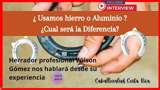 📌Herraduras de Hierro o Herraduras de Aluminio📌 Cual será la mejor opción para aplicar al caballo❓ [upl. by Yeleek]