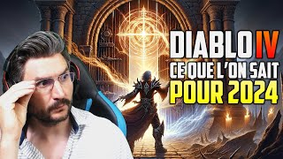 DIABLO 4  Ce que l’on sait pour 2024 [upl. by Hcir768]