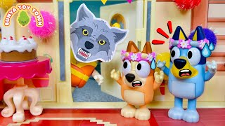 BLUEY  Bingo Whos At The Door  Safety Lessons For Kids  Bluey Pretend Play Stories [upl. by Rillings]