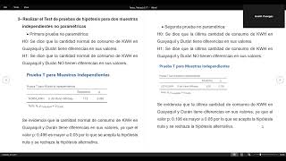 TAREA 4 PRUEBAS DE HIPÓTESIS NO PARAMÉTRICAS GRUPO 1 [upl. by Vladimir615]