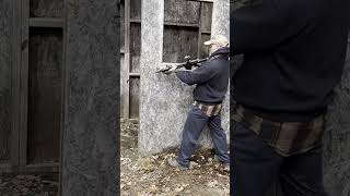 CQB Footwork The Cross Entry cqb cqc training shooting selfdefense roomclearing nightvision [upl. by Lachlan]