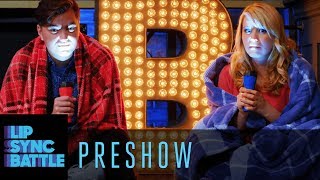 Nick Swardson vs Theresa Caputo  Lip Sync Battle Preshow [upl. by Hafital]