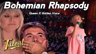 Simon Cowell cried when heard the song Queen with an extraordinary voice  Americas Got Talent 2024 [upl. by Einavoj788]