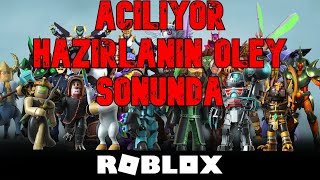 ROBLOX SONUNDA AÇILIYOR OH BE [upl. by Winn]