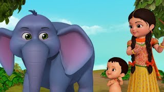 Hathi Raja Kahan Chale New Video  Hindi Rhymes for Children  Infobells [upl. by Lister521]