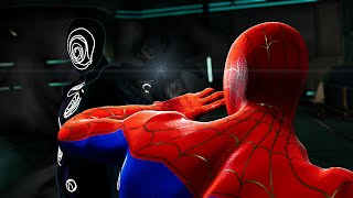 SpiderMan PC  Beyond the SpiderVerse Peter B Parker VS The Spot [upl. by Ecnadnak463]