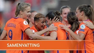 Highlights Nederland  Denemarken 2072017 [upl. by Okoyk159]