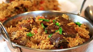 One Pan Aromatic Beef and Rice in 30 Minutes [upl. by Lorin]