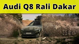 Audi Q8 etron Dakar Edition Pronto para o Desafio do Rali Dakar [upl. by Awram135]