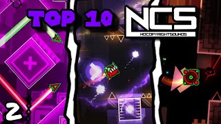 Top 10 Niveles con canciones de NCS pt2 All Coins  Geometry Dash 22 [upl. by Mcafee306]