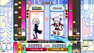 ポップンミュージック エレビッツJポップ  Infinity Of Our Love BATTLE譜面 popn music [upl. by Filahk]