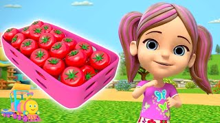 Red Color Song लाल रंग का गीत Hindi Preschool Song and Kids Rhyme [upl. by Hsu]