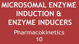 Microsomal Enzyme Induction amp Enzyme Inducers Pharmacokinetics Part 10  Dr Shikha Parmar [upl. by Thorley557]