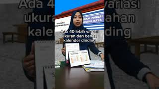 CETAK KALENDER 2025 MODERN KEREN UNTUK SEKOLAH DAN PERUSAHAAN [upl. by Lettie]