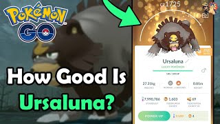 How Good Is Ursaluna In Pokémon GO 2022  Teddiursa Community Day Breakdown  Tips amp Tricks [upl. by Joann]