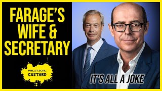 Farage quotNo To EU Workers Except For My Wifequot WHEN Nick Robinson Confronted Nigel On HIs German Wife [upl. by Enylcaj653]