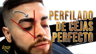 Cómo PERFILAR CEJAS con NAVAJA y TIJERAS TUTORIAL 🔥 [upl. by Aratahc666]