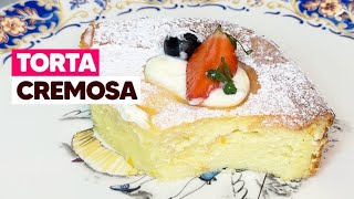 Torta cremosa alla ricotta FACILE VELOCE E SENZA FARINA 😍 [upl. by Norrag80]